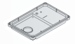 Adapter plate EASYdrive Alpha Wall